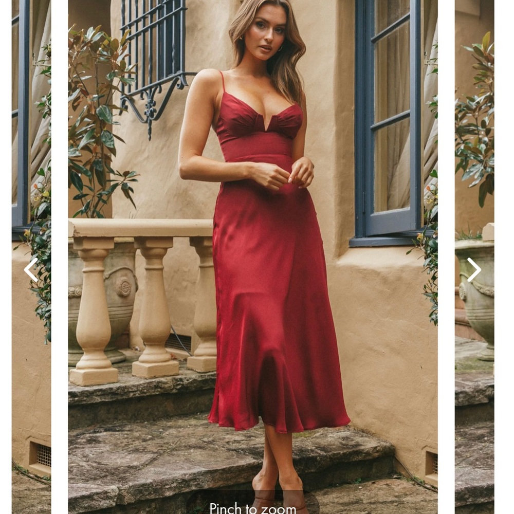 NEW MIDI dress